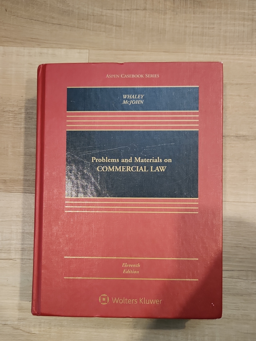 Problems and Materials on Commercial Law - Red Hardcover (Wolters Kluwer)